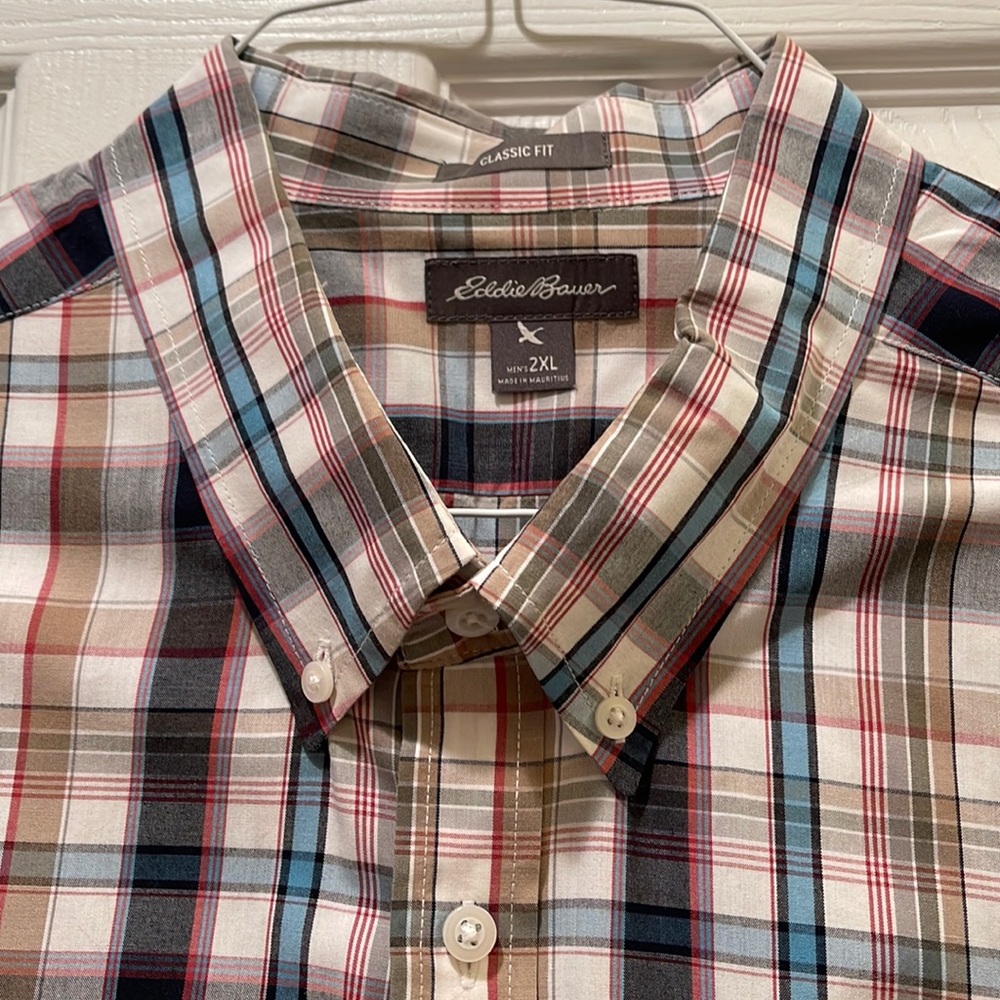 Eddie Bauer long sleeve button down xxl
